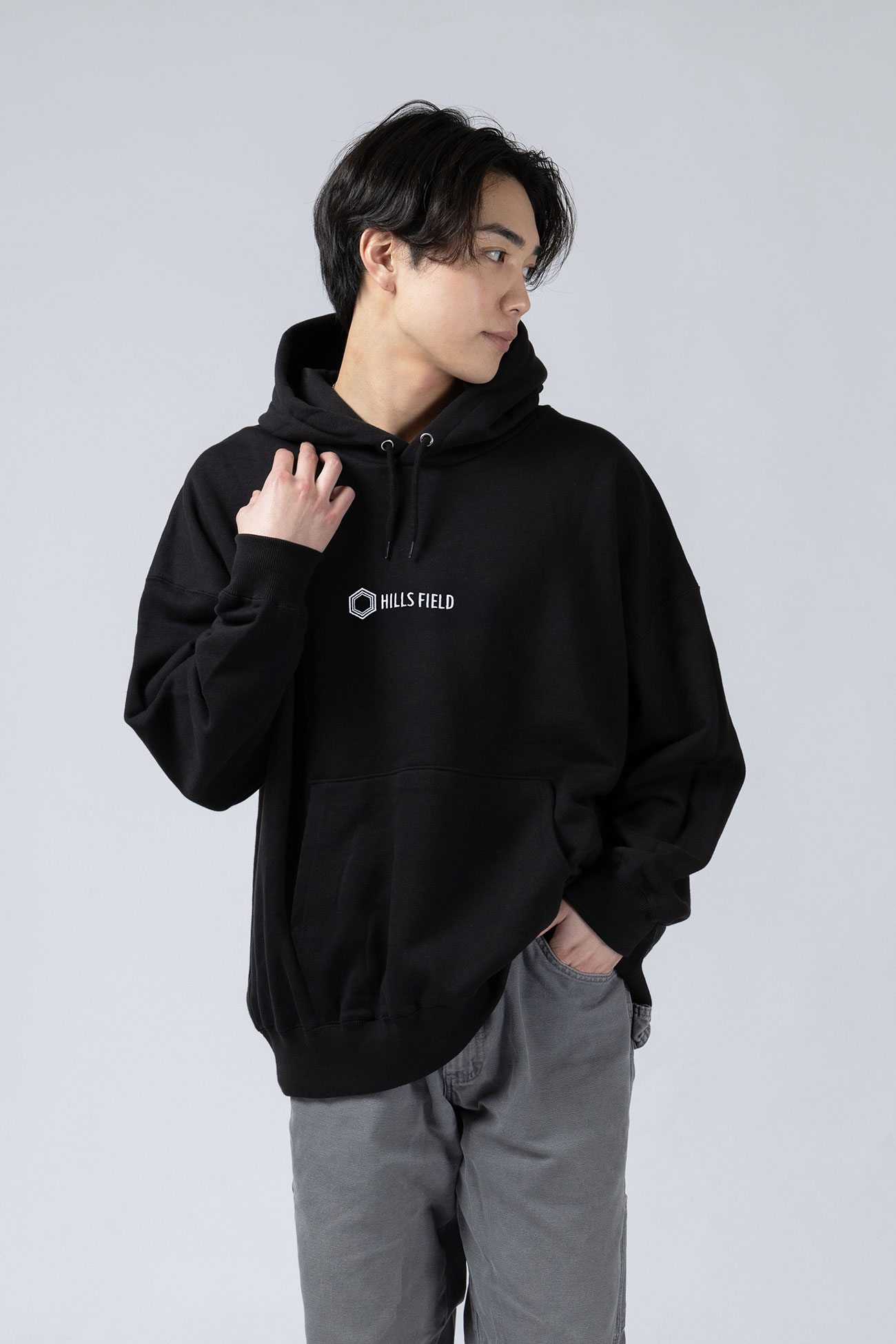 HILLSFIELD LOGO フーディ | HILLS FIELD(ヒルズフィールド)公式販売サイト