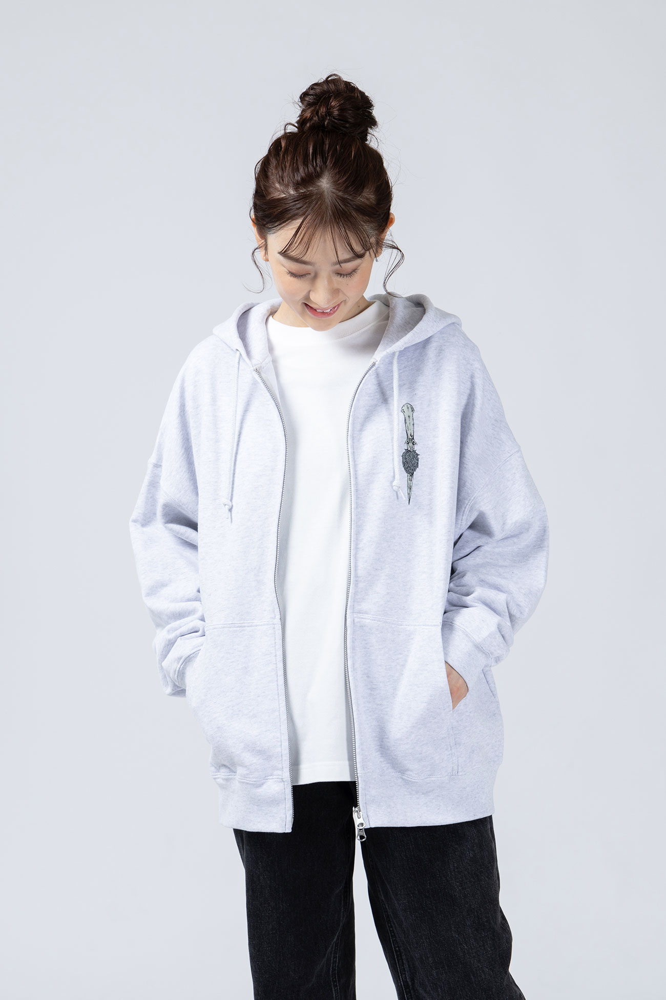 フロントジップ キャンプぁい フーディ | HILLS FIELD(ヒルズ