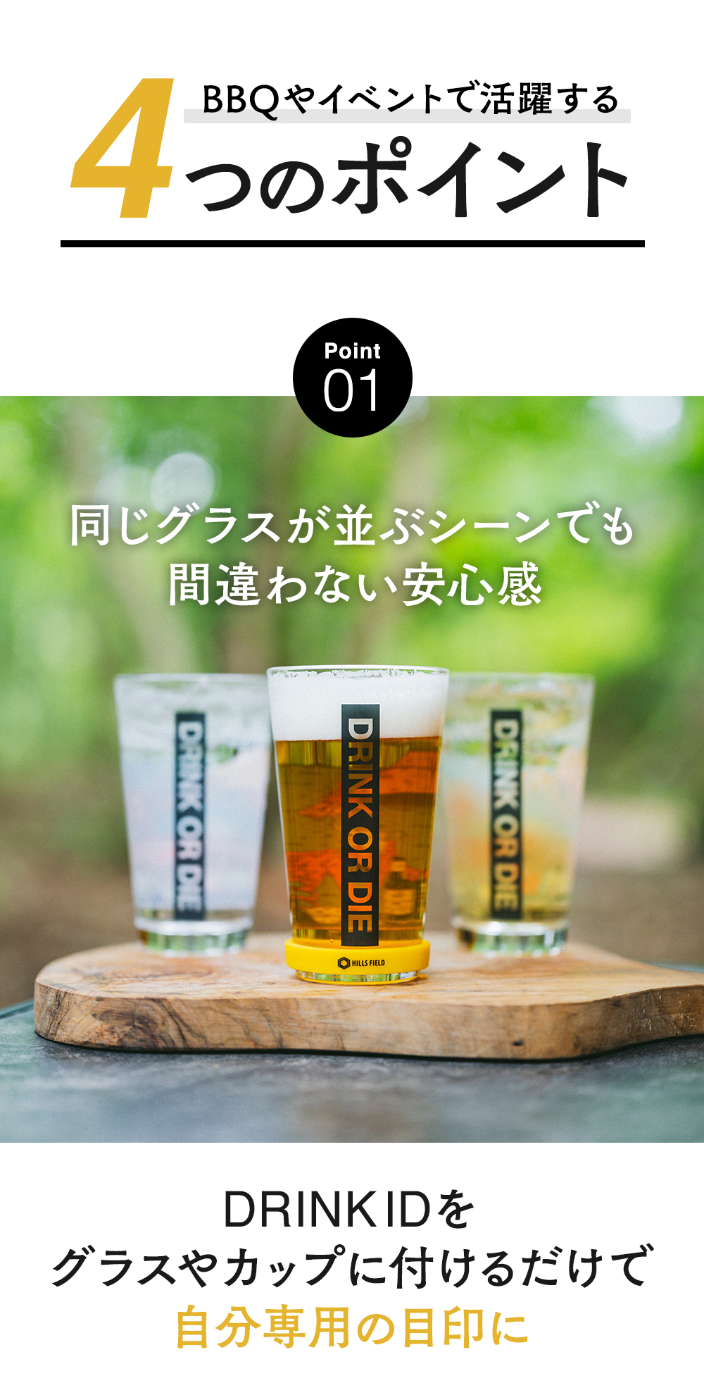 ドリンクID