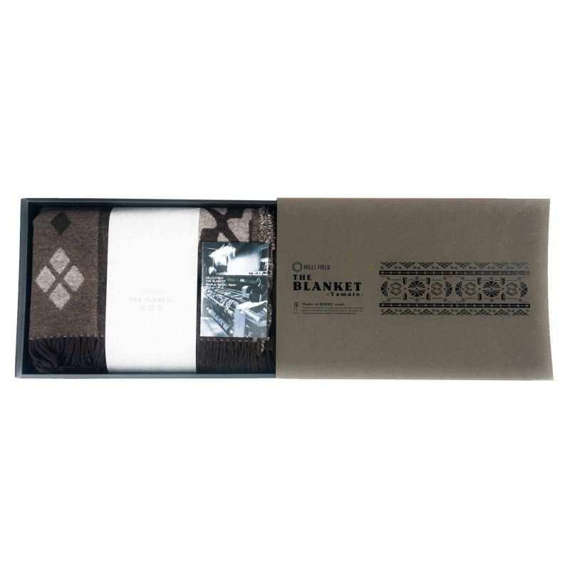 The Blanket ブランケット ウール -YAMATO- ダークグレー 200 x 150cm | HILLS  FIELD(ヒルズフィールド)公式販売サイト