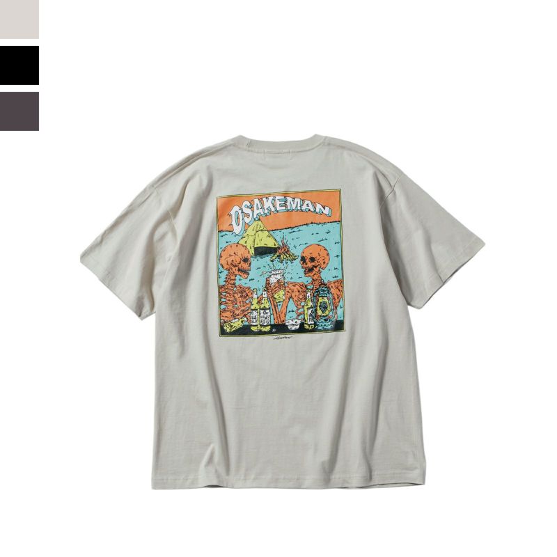OSAKEMAN T-Shirt お酒マン Tシャツ | HILLS FIELD(ヒルズフィールド