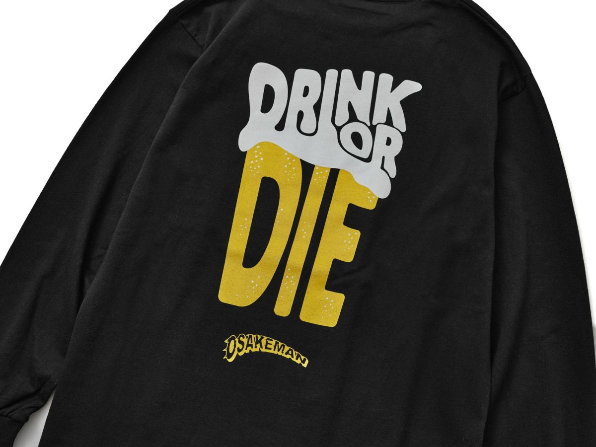 【初回生産数量限定】ヒルズフィールド　ドリンクオアダイ　グラス　TシャツXL HILLS FIELD 初回限定生産：DRINK OR DIE グラス + Tシャツ