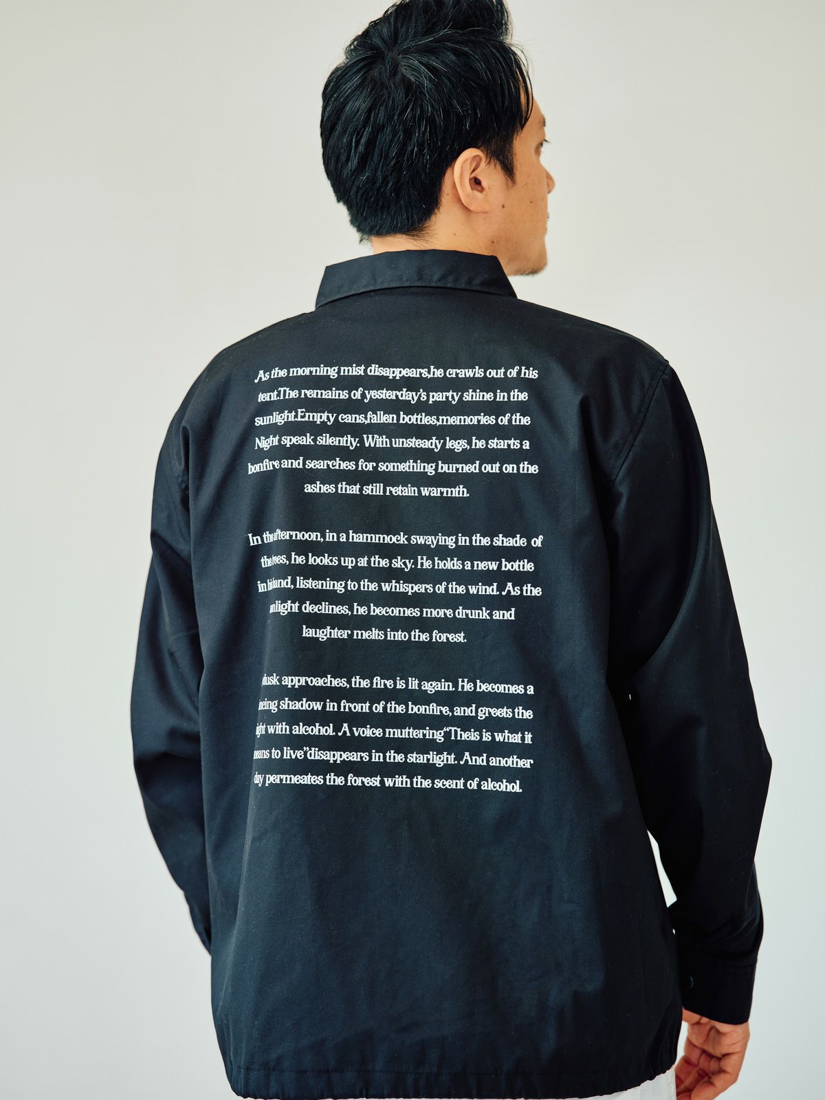 Alcoholic Camping T/C coach jacket | HILLS FIELD(ヒルズフィールド