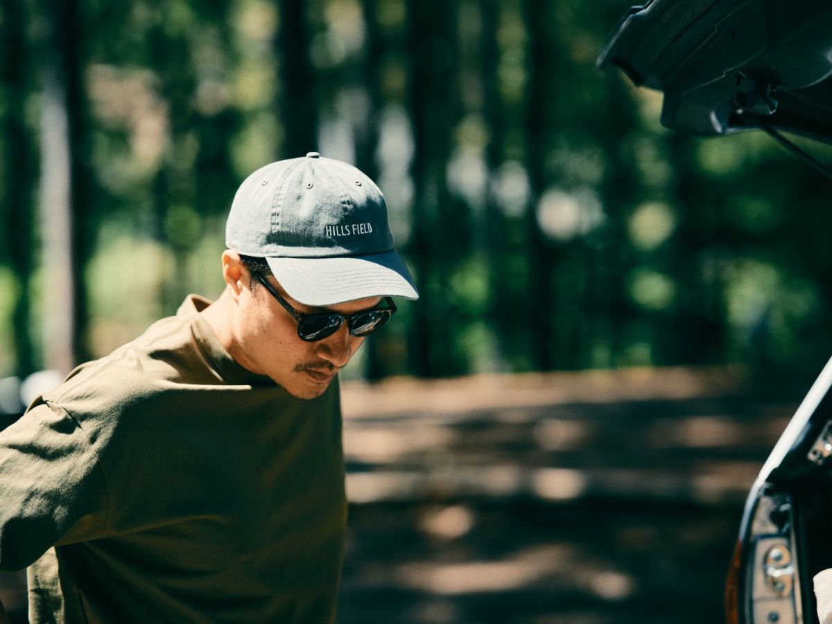 【新品未使用】HILLS FIELD Cap ベースボールキャップ(黒) HILLS FIELD Cap ベースボールキャップ | HILLS FIELD(ヒルズ