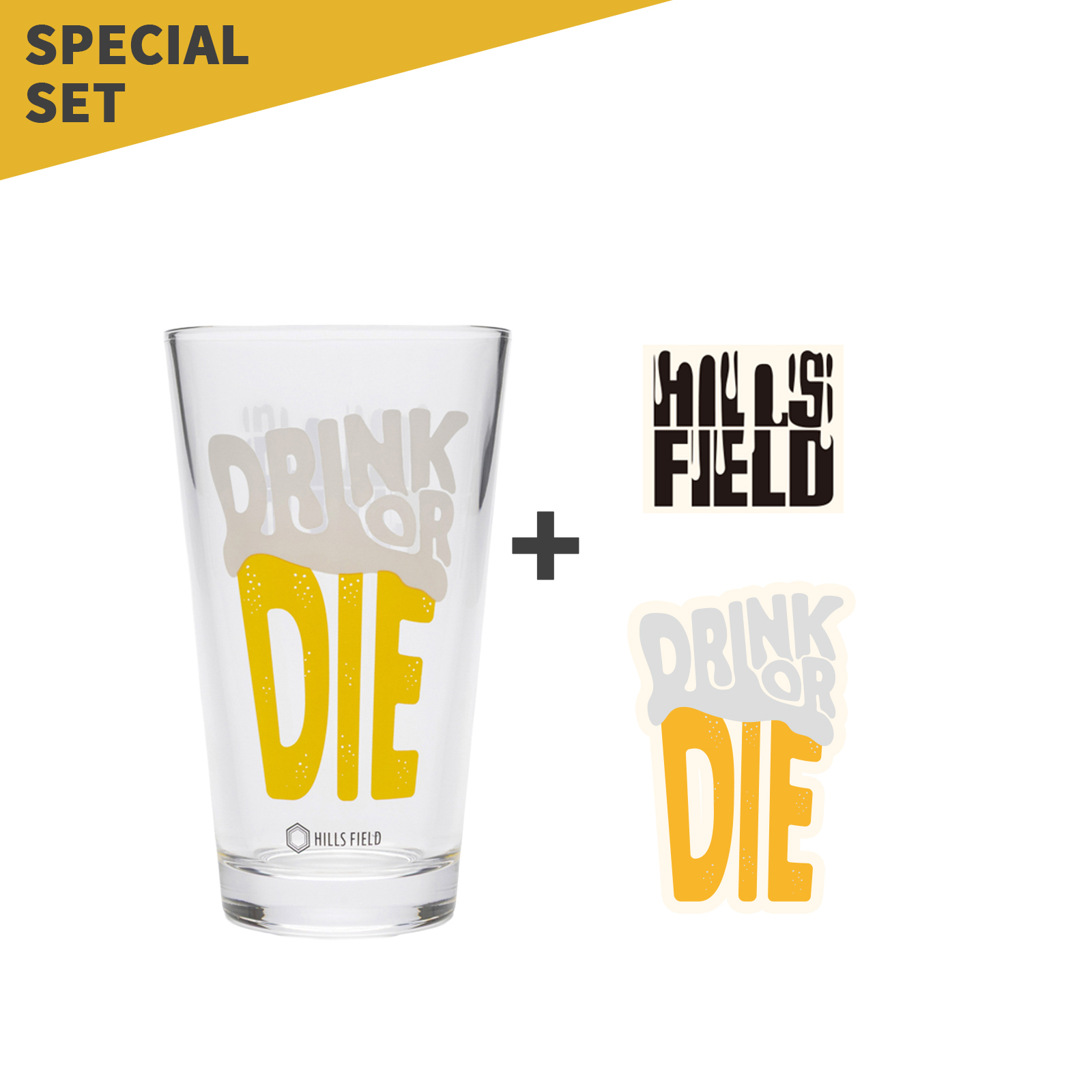 HILLS FIELD パイントグラス4つセット HILLS FIELD パイントグラス4つセット グラス | HILLS FIELD