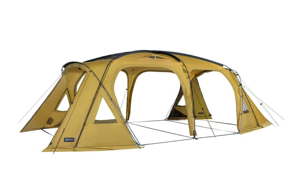 アウトドア OWLS テント ソロキャンプを優雅に。居住空間が広大な台形テント「OwL」を試して