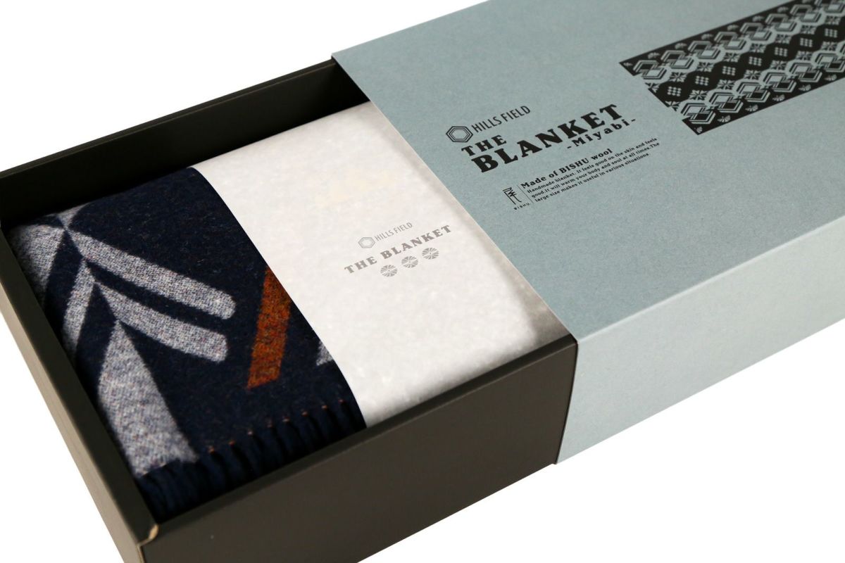 世界3大ウール地で作られた尾州ウールブランケット The Blanket ザ