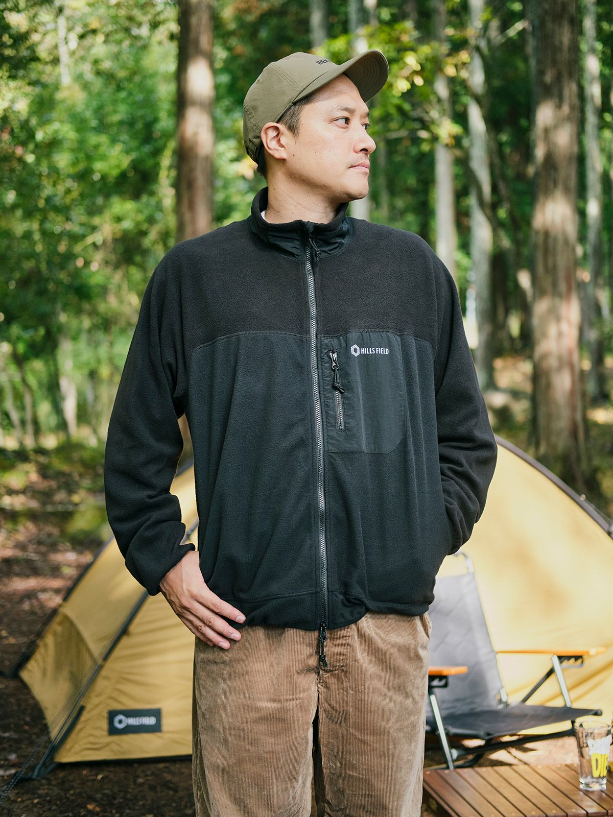 HILLS FIELD × COVEROSS W TITANIUM TECH FLEECE フリース | HILLS